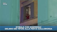 Dybala, che sorpresa alla festa della Roma