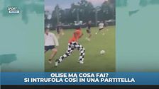 Olise si intrufola in una partitella