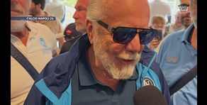 De Laurentiis indica la strada ad Allegri: "Partiamo dal suo Milan, dal 433"