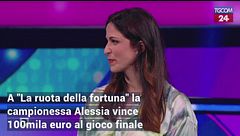 "La ruota della fortuna", la campionessa Alessia vince 100mila euro al gioco finale