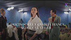 Il fascino della camicia bianca seduce le celeb