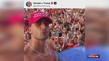 Ferran Torres con il cappellino "alla Trump": il tycoon lo celebra sui social