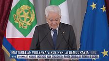 Breaking News delle 14.00 | Mattarella: violenza virus per la democrazia