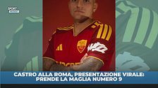 Roma, ecco bomber Castro: indosserà il numero 9
