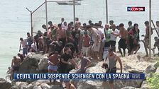 Breaking News delle 21.30 | Ceuta, Italia sospende Schengen con la Spagna