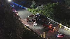Maxi incidente sulla statale tra Terni e Rieti, sei morti e 26 feriti