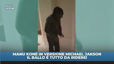 Manu Koné come Michael Jakson