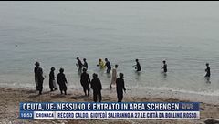 Breaking News delle 17.00 | Ceuta, Ue: nessuno è entrato in area Schengen
