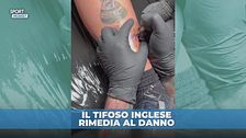 Il tifoso inglese si tatua il Mondiale poi rimedia al disastro..."Scherzavo"