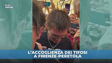 Tifosi della Fiorentina pazzi per Mastantuono: l'accoglienza all'aeroporto