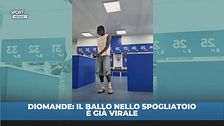 Diomande: il balletto è virale