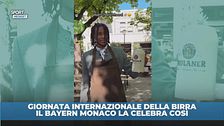 Il Bayern celebra la giornata della birra