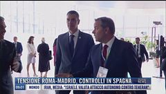 Breaking News delle 09.00 | Tensione Roma-Madrid, controlli in Spagna