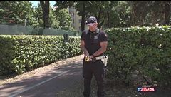 Mantova, agli agenti della polizia locale la pistola-lazo che immobilizza i malviventi