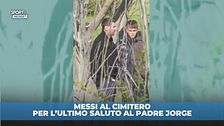 Messi ai funerali del padre Jorge
