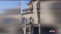 Devastante terremoto in Colombia, gravi danni alla cattedrale di Manizales
