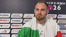 Weir, medaglia con dedica: "È per i miei due amori"