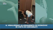 Djokovic si prepara per Cincinnati