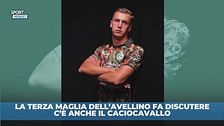 Avellino: sulla terza maglia i prodotti del territorio