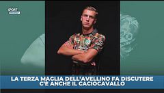 Avellino: sulla terza maglia i prodotti del territorio