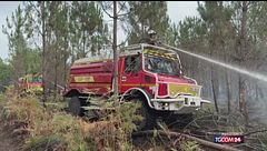 Francia, incendio nelle Landes: situazione in miglioramento