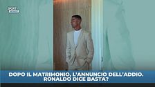 Ronaldo: l'annuncio dell'addio