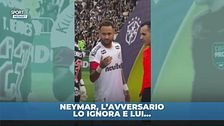 Neymar e il "saluto" mancato