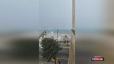 Ondata di maltempo in Salento: tromba d'aria e danni a Porto Cesareo