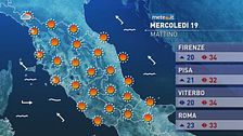 Meteo del 19 agosto