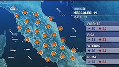 Meteo del 19 agosto