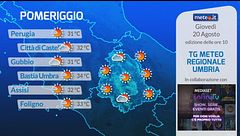 Tg Meteo Regionale Umbria