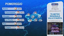 Tg Meteo Regionale Valle d'Aosta
