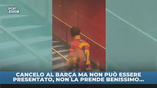 La reazione di Cancelo alla sua mancata presentazione al Camp Nou