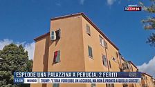 Breaking News delle 14.00 | Esplode una palazzina a Perugia, 2 feriti