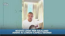 Nuovo look per Haaland