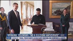 Breaking News delle 16.00 |  Ucraina, Zelensky: "No a elezioni anticipate"