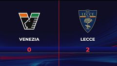Venezia-Lecce 0-2: gli highlights