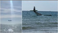 Florida, aereo perde il controllo e atterra nell'oceano