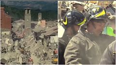 Terremoto Amatrice, la prima telefonata ai vigili del fuoco: "Qui è crollato tutto"
