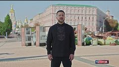 Zelensky nel 35° anniversario d'Indipendenza: "Piano di pace con Usa e Ue"