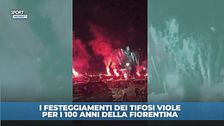 100 anni Fiorentina: la festa dei tifosi