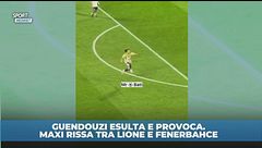 Maxi rissa sul finale di Lione-Fenerbahce