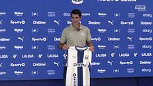Presentazione da Re al Leganes per Morata che si commuove