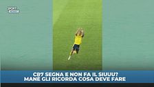 CR7 non fa il siuuu, la mossa di Mané