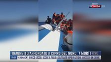 Breaking News delle 17.00 | Traghetto affondato a Cipro del Nord, 7 morti