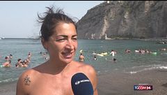 Vacanze, l'ultima domenica in spiaggia