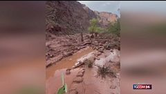 Usa, inondazioni al Grand Canyon
