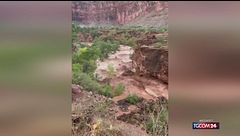 Alluvione si abbatte sul Gran Canyon: un morto e quindici dispersi