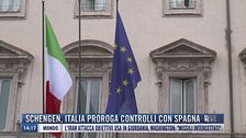 Breaking News delle 14.00 | Schengen, Italia proroga controlli con la Spagna