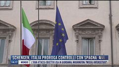 Breaking News delle 14.00 | Schengen, Italia proroga controlli con la Spagna